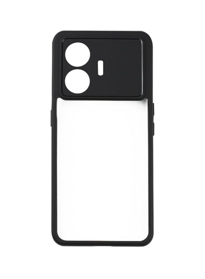 Case Cover Shockproof Hard PC Back Soft TPU Frame Anti-yellowing Slim Protective Cover Compatible with Realme GT Neo 5 SE (Clear) - Image 4