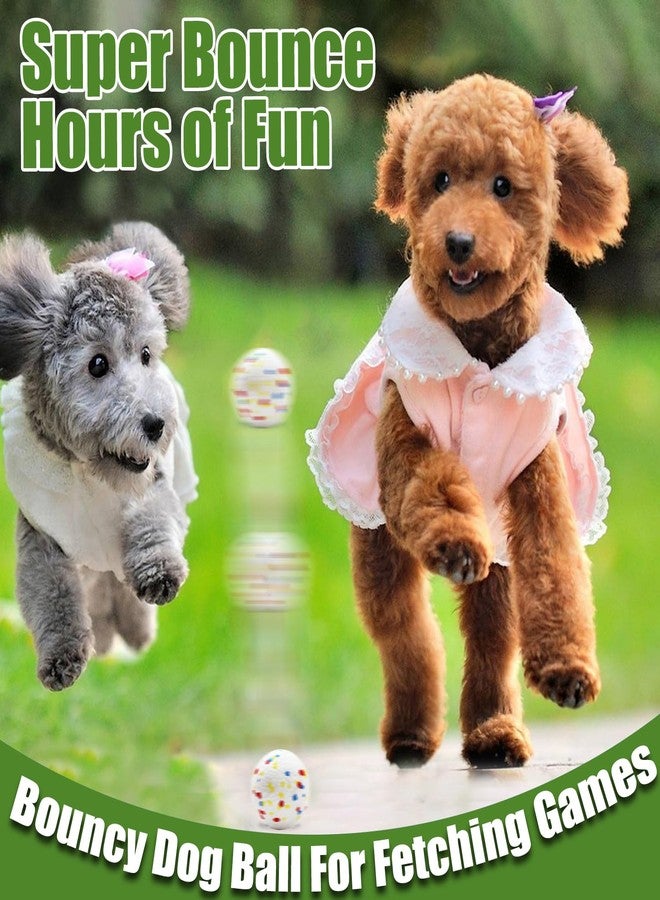 Magicorange مجموعة ماجيك أورانج من 6 كرات ألعاب للكلاب مقاس 2.2 بوصة، كرات ETPU للكلاب لقاذف كرات الكلاب الأوتوماتيكي (أبيض) - Image 5