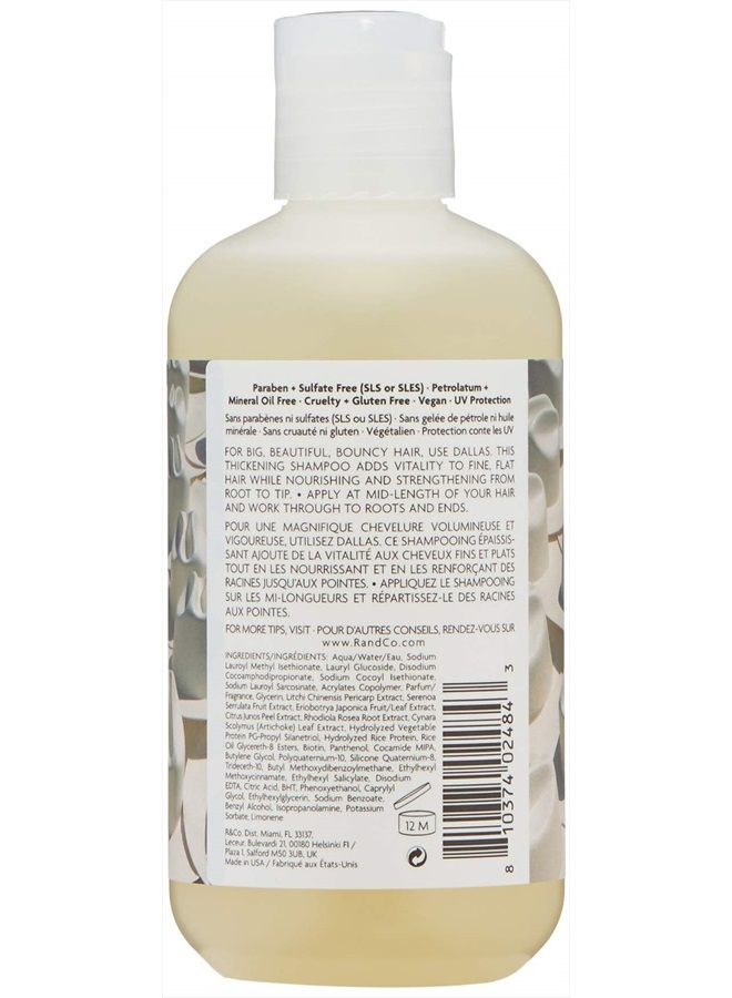 R+Co Dallas Biotin Thickening Shampoo | Thickens, Nourishes + Strengthens | Vegan + Cruelty-Free | 8.5 Oz  - Image 2