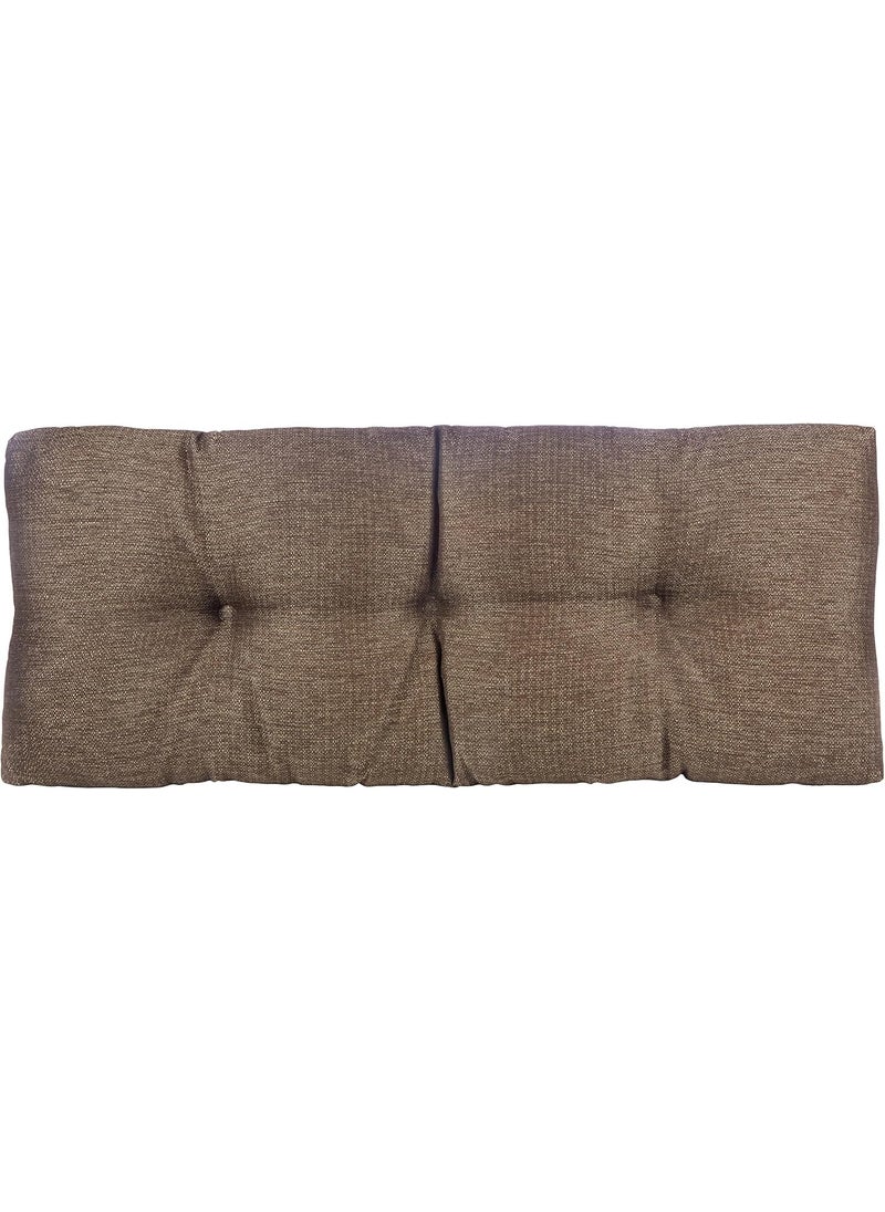 Klear Vu Klear Vu The Gripper Omega NonSlip Tufted Bench Cushion for Indoor Furniture Entryway Storage Bay Window Corner Nook or Piano Seat 35 Inches 06 Gold 