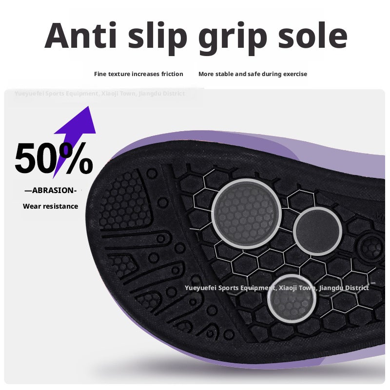 Women's Indoor Fitness Shoes, Soft Sole Non-Slip Training - Image 2
