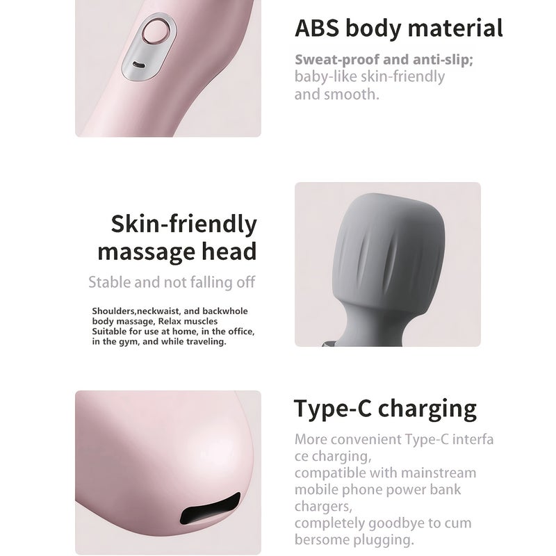 Cordless Full Body Massage Gun, Portable Handheld Massager - Image 5