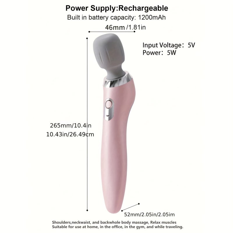 Cordless Full Body Massage Gun, Portable Handheld Massager - Image 3