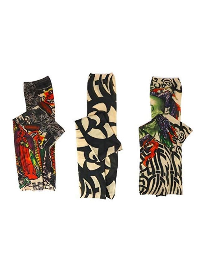 سكيلتين مجموعة أكمام تاتو مزيفة مكونة من 6 قطعة - Image 5