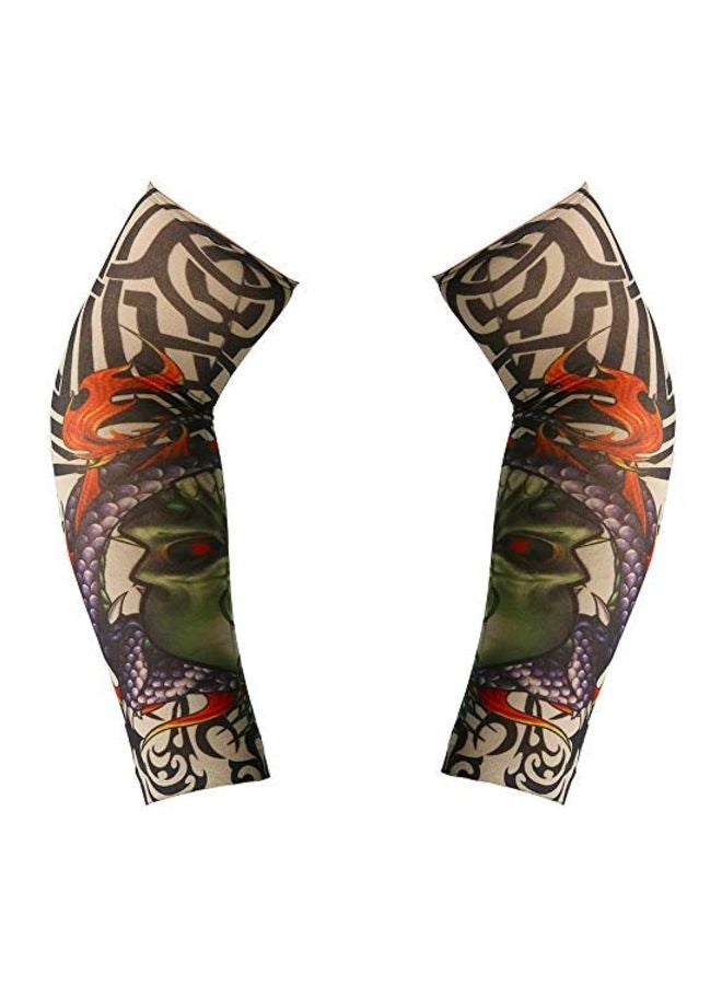 سكيلتين مجموعة أكمام تاتو مزيفة مكونة من 6 قطعة - Image 4