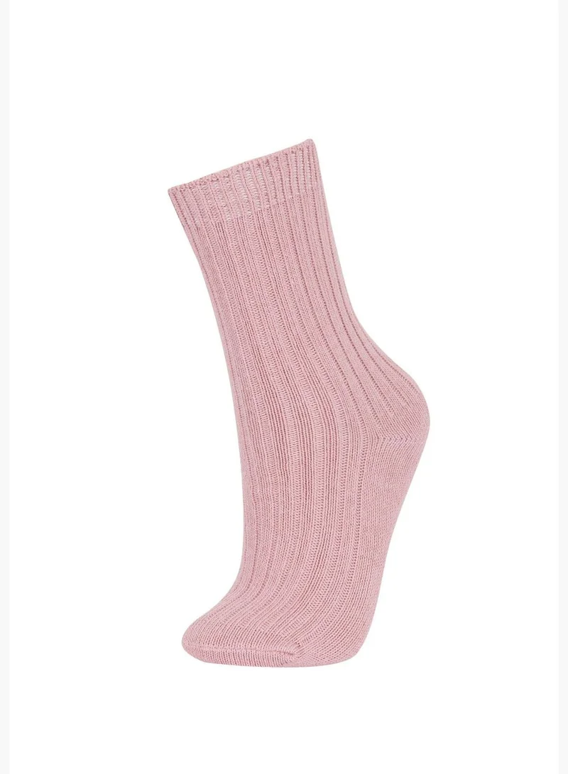 DeFacto 2 Pack Woman High Cut Socks