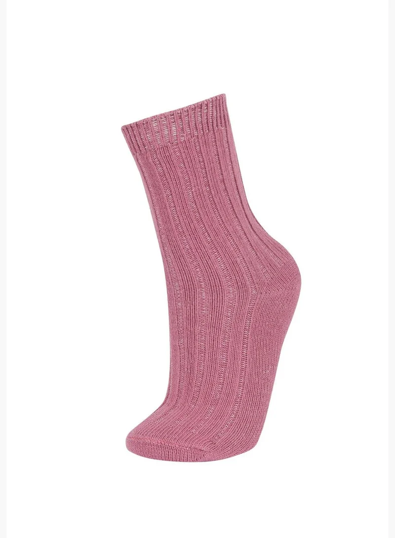 DeFacto 2 Pack Woman High Cut Socks