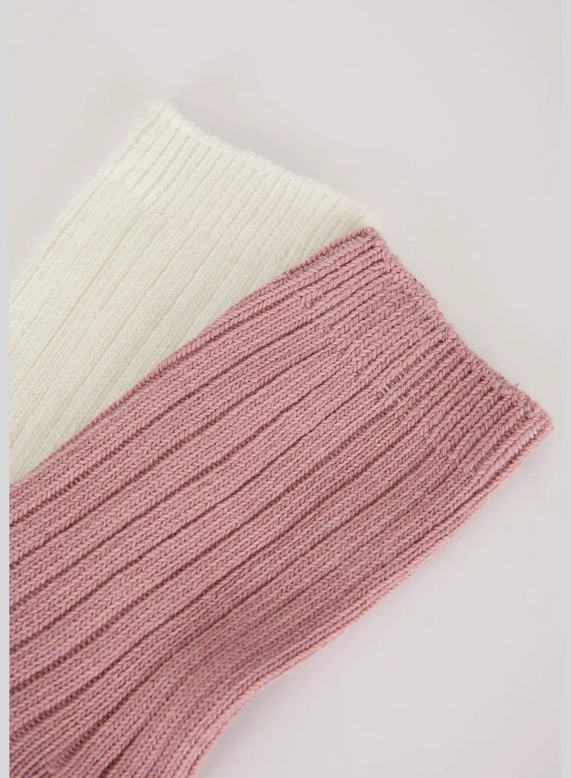 DeFacto 2 Pack Woman High Cut Socks