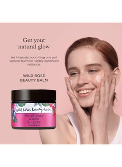 Neal's Yard Remedies Neal's Yard Remedies Wild Rose Organic & Daily Beauty Balm For All Skin Types - Nourishes & Exfoliates, 50g  - Image 2
