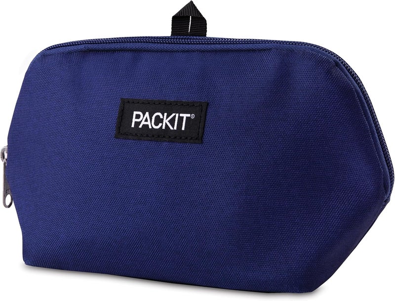 PackIt Freezable Snack Bag True Blue Built with ECOFREEZE Technology Foldable Reusable Zip Closure Designed For Keeping Snakcs Fresh On the Go and Adults of all Ages - Image 2