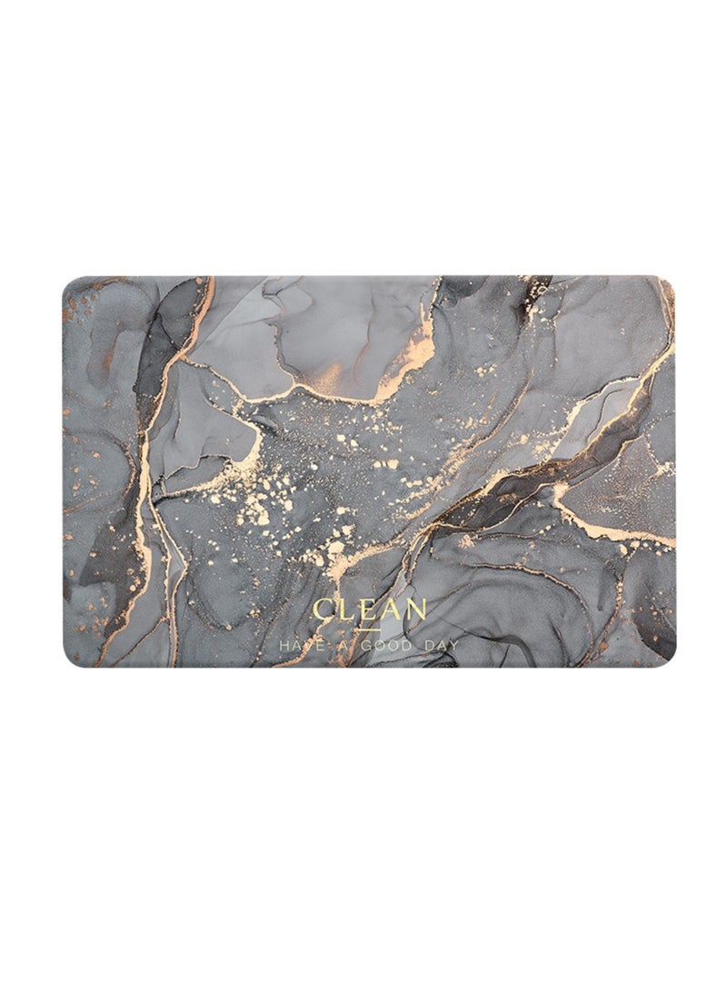 Bath Mats Bath Rugs Diatomaceous Earth Bathroom Floor Mat Toilet Non-Slip Foot Mat Door Step Foot Mat Bathroom Quick-Drying Absorbent Mat Toilet Door Scrub Mats Multiple Size (#2) - Image 5