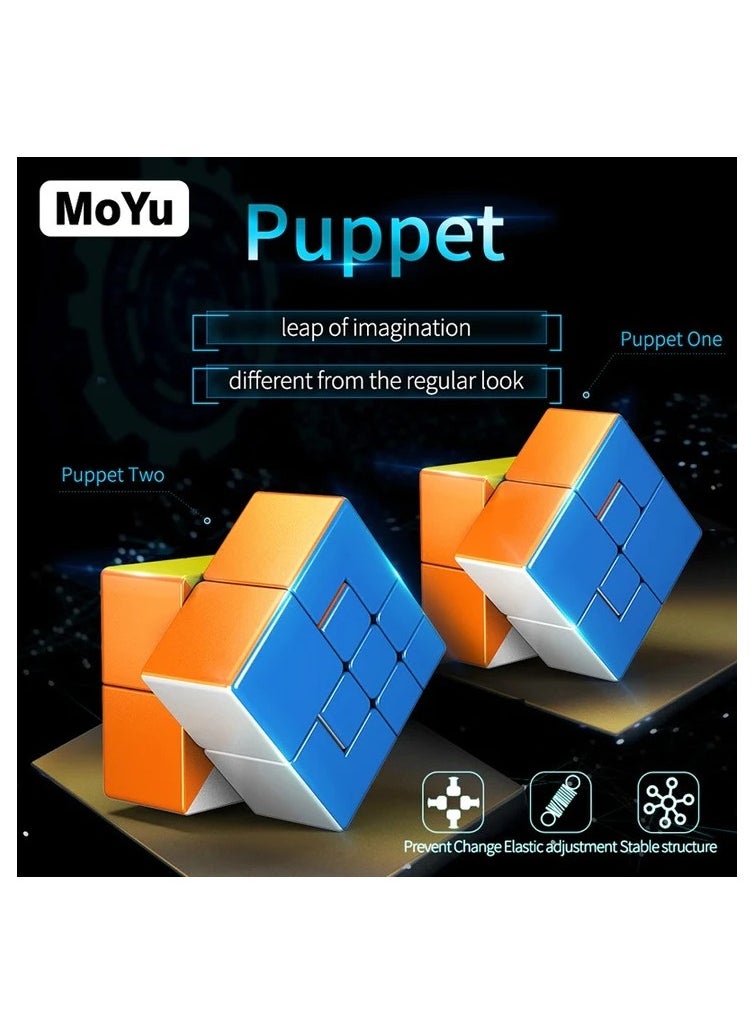 MoYu Meilong Puppet Cube 1 Stickerless - pzsku/ZA0E9DFA4D4066CF9AC22Z/45/_/1700060633/a6cc522e-3aea-4269-9458-006b64c0b417