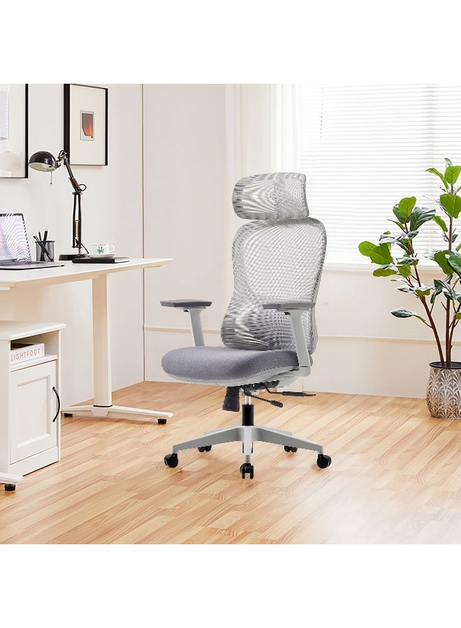 Home Box Tesser High Back Office Chair with Sliding Seat and 3D Armrest - Image 2