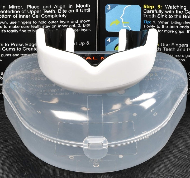 Oral Mart Kids Mouth Guard (White/Black) - Image 5