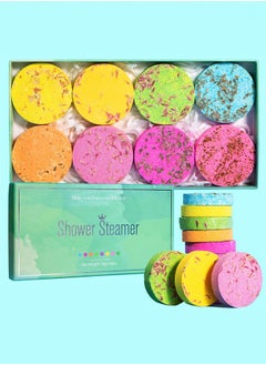 Generic Essential Oil Aromatherapy Bath Tablets 8 Pcs Bath Bombs Gift Set Natural Ingredients with Essential Oils Bubble Bath Bomb  - Image 2