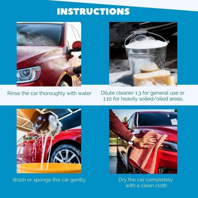 Thrill Car Shampoo – Powerful Foam Cleaner for Car Wash (10 Litre) - Image 4