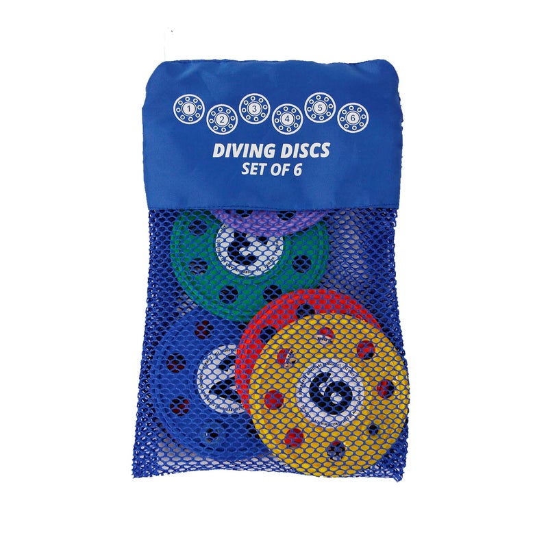 GISCO Diving Discs with Numbers for Swimming Pool (Set of 6) | Fun Water Toys for Kids | Perfect for Summer Pool Parties & Water Adventures | Improves Swimming Skills - Image 5