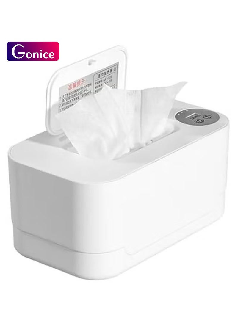 Gonice Wet Wipe Warmer Baby Wipe Dispenser BPA-Free with Precise Temperature Control Evenly and Quickly Top Heating Large Capacity Silent for Baby Perfect Warmth  - Image 1