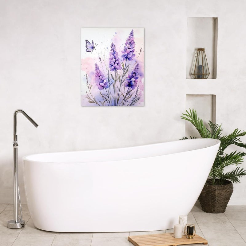 HVEST Animal Art Deco 16" X 20" Pink Flamingo Canvas Wall Art Painting - Image 5