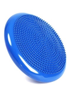 Generic Yoga Balance Pad Stability Disc Massage Cushion Fitness Mat With Pump 33CM/12.99 inch Blue  - Image 1