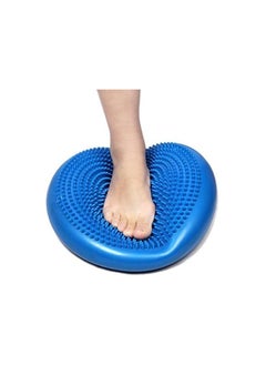 Generic Yoga Balance Pad Stability Disc Massage Cushion Fitness Mat With Pump 33CM/12.99 inch Blue  - Image 4