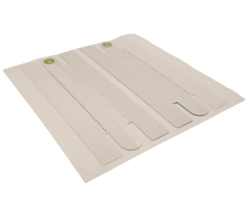 fonefunshop Factory Box Seal Compatible with iPhone White Paper Card Pack of 2 - Image 1