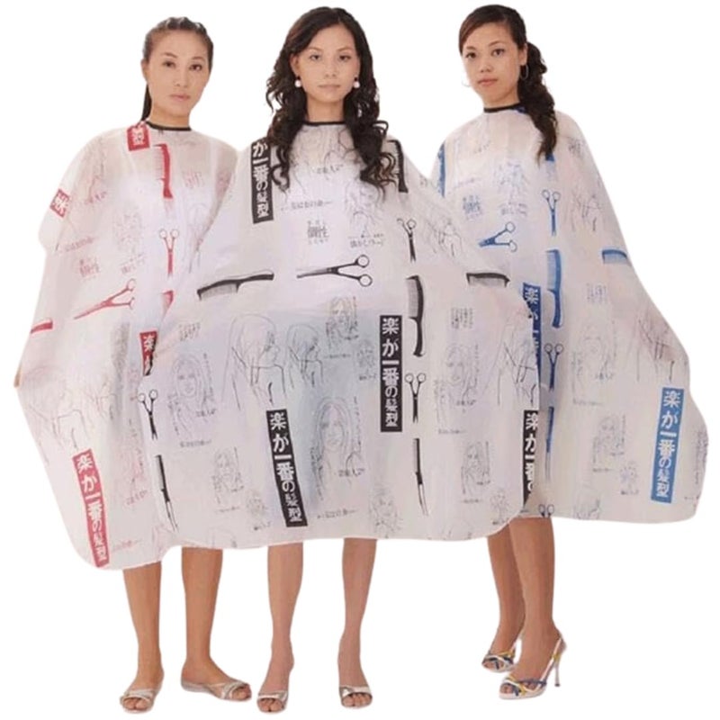 GutarGoo GutarGoo Cutting Sheet Apron Hairdressing Gown Cape Hair Cutting Barber Cloth Salon Accessories Color may vary 2 - Image 5