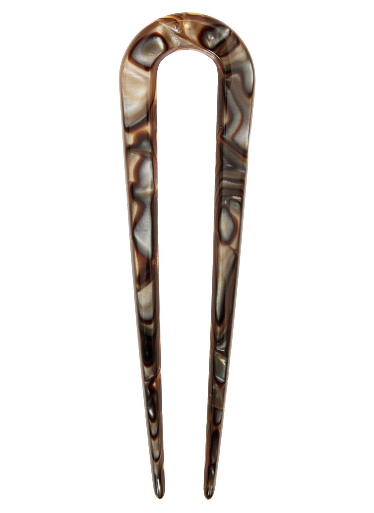 France Luxe - France Luxe Classic Skinny Flex Chignon Hair Pin - Onyx (1 Count, Adult Women) - Image 1
