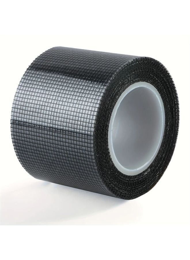 Heavy Duty Fiberglass Mesh Repair Tape 2 Inch x 79 Inch Waterproof Durable Black - Image 2