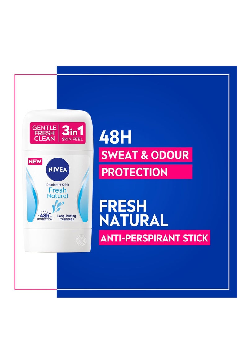 Nivea Nivea Fresh Natural Deodorant Stick - Image 2