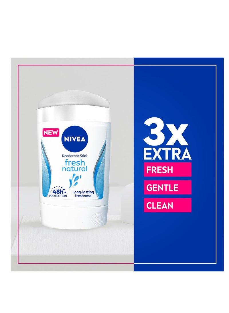 Nivea Nivea Fresh Natural Deodorant Stick - Image 4