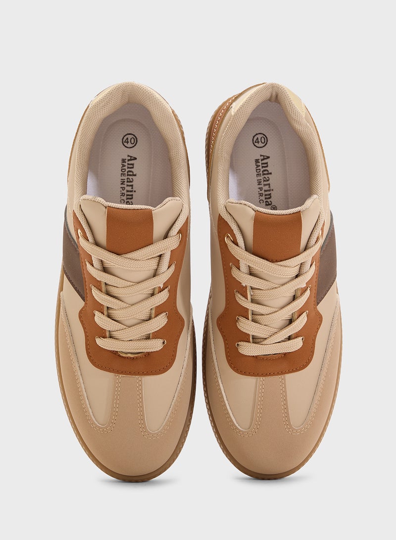 Andarina Ladies Lace Up Sneaker  - Image 4