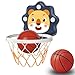 ZOENMG Toddler Kids Basketball Hoop Indoor ToysScoreboard Portable Design Adjustable HeightChristmas Birthday Baby Toddler Kids Boys Small Mini Basketball Hoop Gifts Toys Blue Small - Image 2