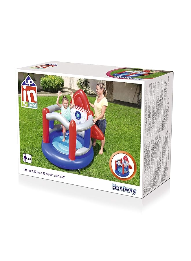 Bestway Up In & Over Rocket Bouncer 1.55M X 1.42M X 1.45M - Image 3