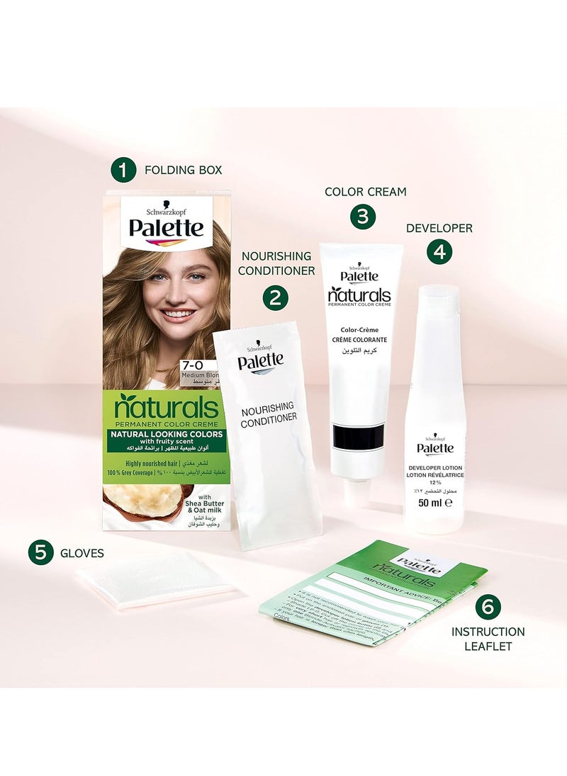 Palette Palette Permanent Naturals Color Creme 8-0 Light Blonde 100 Ml  - Image 5