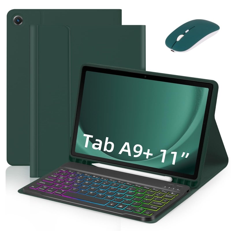For Samsung Galaxy A9 Plus 5G Keyboard Tablet Case Transform Your Tablet into a Laptop with Keyboard and - Image 1