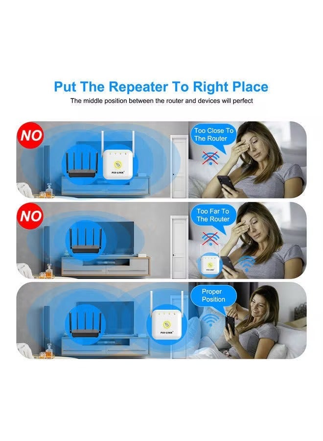5G WiFi Repeater Amplifier White - Image 5