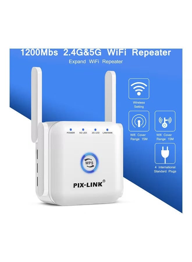 5G WiFi Repeater Amplifier White - Image 2