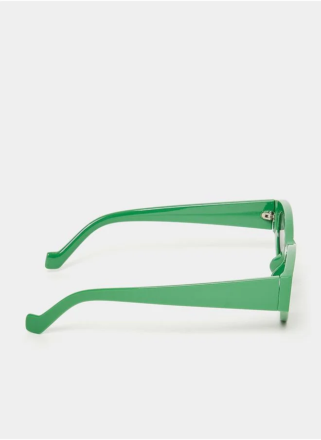ستايلي Full Rim Trendy Oval Sunglasses