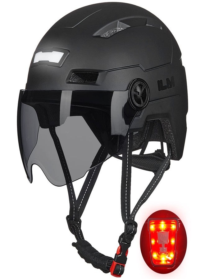 ILM Adult Bike Helmet(Matte Black, Small/Medium) - Image 1