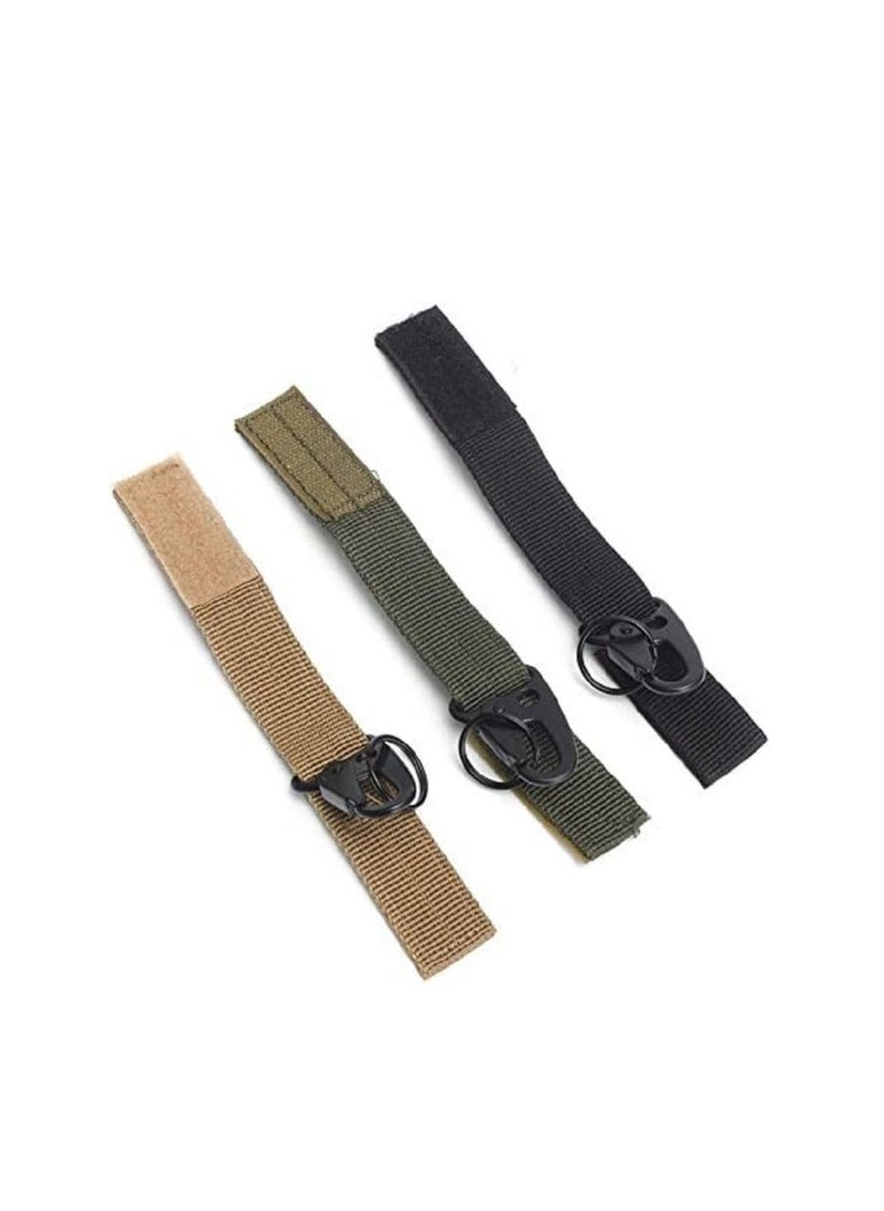 Generic High Strength Nylon Key Hook Camping Hiking Accessories Sturdy Webbing Buckle Hanging System Belt Buckle Hanging  - Image 3