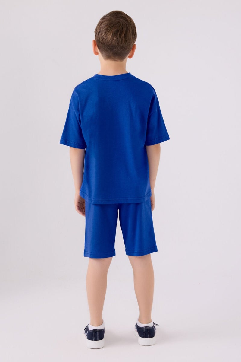 U.S. Polo Assn. Boys Midnight Blue Bermuda Set  - Image 5