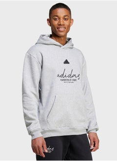 Adidas Brand Love Fleece Hoodie  - Image 5
