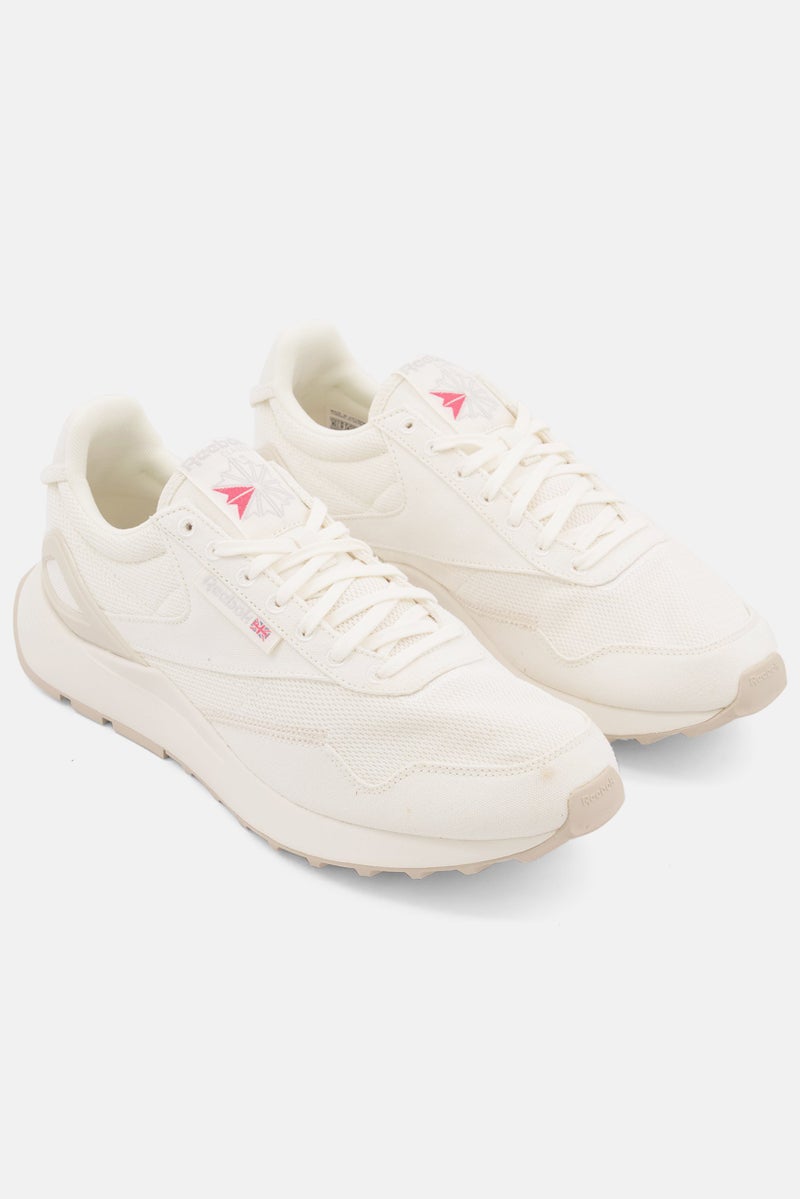 Reebok Men CL Legacy Az Grow Lace Up Running Shoes, Off White  - Image 1
