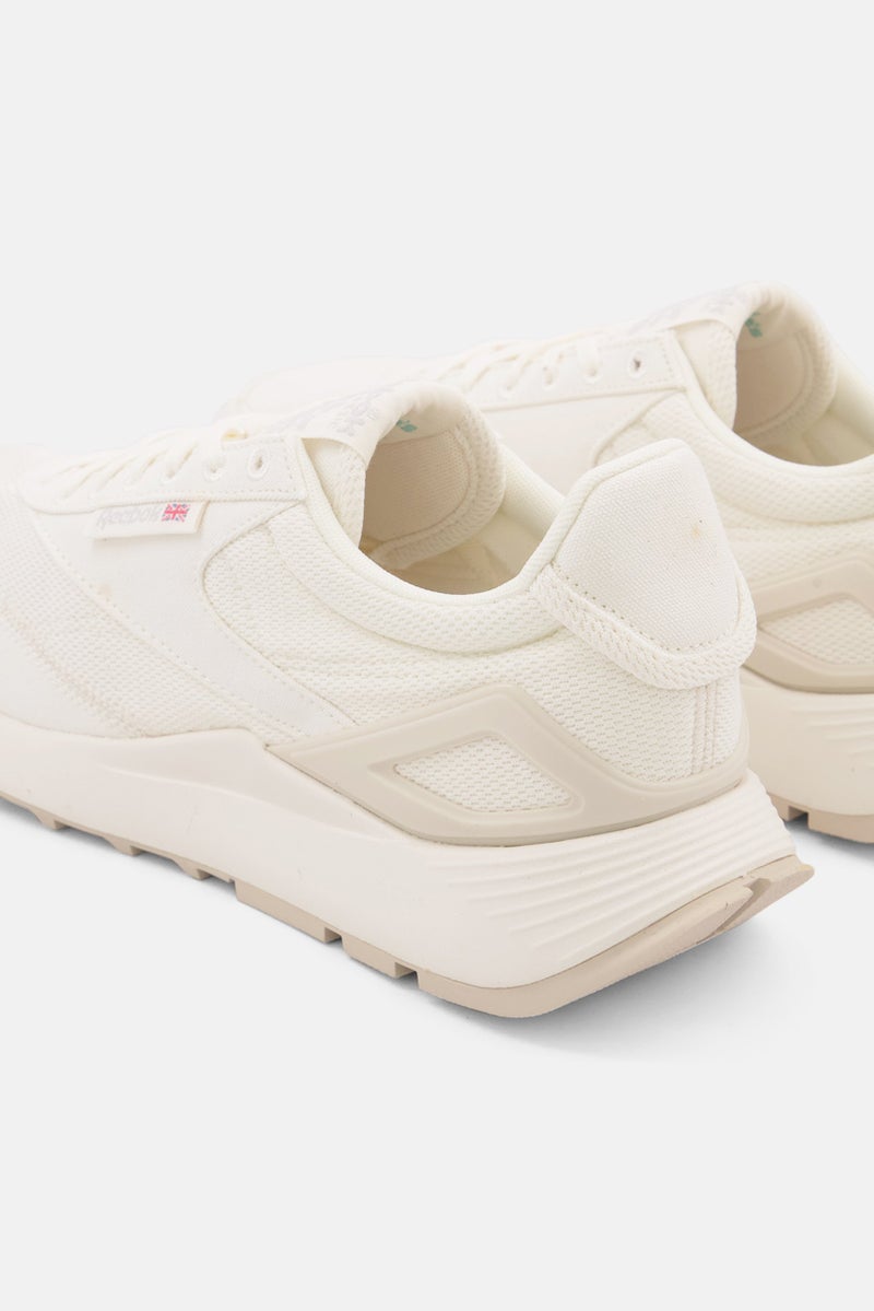 Reebok Men CL Legacy Az Grow Lace Up Running Shoes, Off White  - Image 4