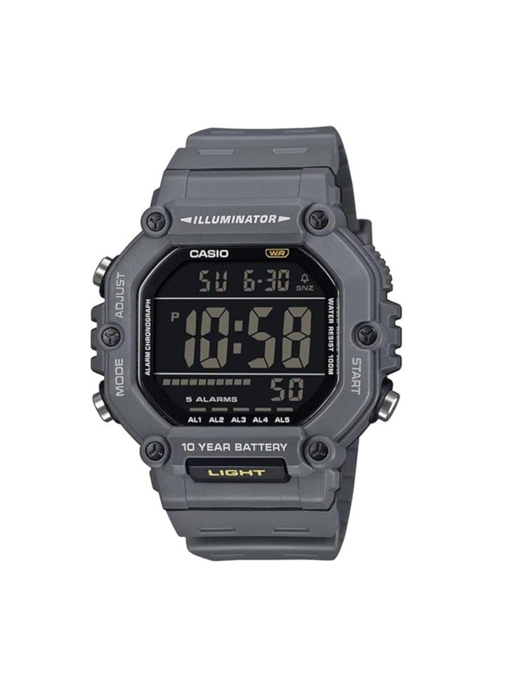 كاسيو ساعة كاسيو يوث AE-1600H-8BVDF رقمية بمينا رمادي للرجال - Image 1