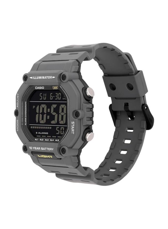 كاسيو ساعة كاسيو يوث AE-1600H-8BVDF رقمية بمينا رمادي للرجال - Image 2