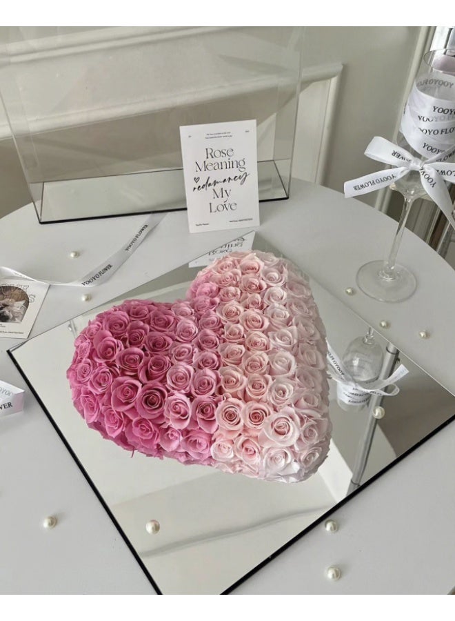 Preserved Rose Flower Cylindrical flower barrel Handmade Preserved Rose Forever Never Withered Flowers ,Gift for Wedding ,Birthday, Mother's Day Gift, Best Gift for Her Rose - Image 4