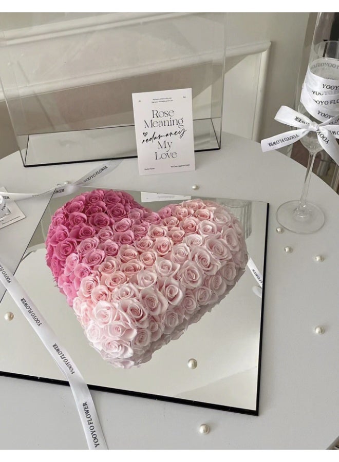 Preserved Rose Flower Cylindrical flower barrel Handmade Preserved Rose Forever Never Withered Flowers ,Gift for Wedding ,Birthday, Mother's Day Gift, Best Gift for Her Rose - Image 5