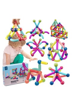 ULHYC 36 Pieces Magnetic Building Sticks Blocks Toy  - Image 1